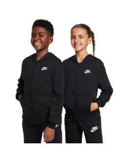 Bluza dla dzieci nike club fleece czarna fd3017 010