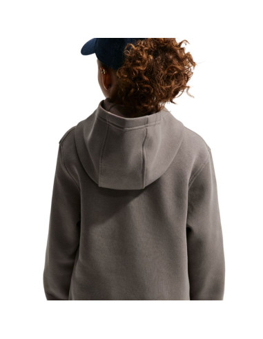 Bluza dla dzieci nike sportswear club fleece szara fd3004 289