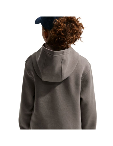 Bluza dla dzieci nike sportswear club fleece szara fd3004 289