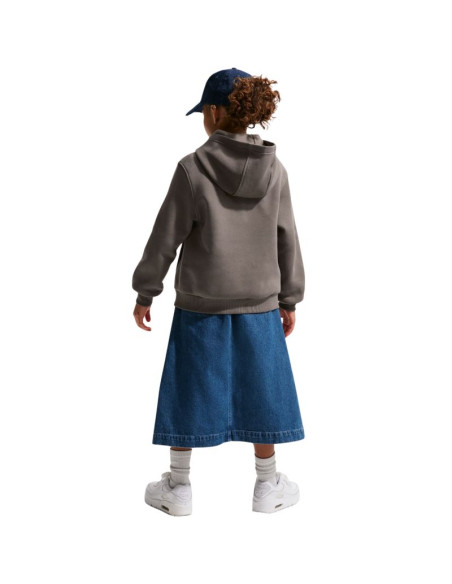 Bluza dla dzieci nike sportswear club fleece szara fd3004 289