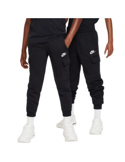 Spodnie dla dzieci nike sportswear club fleece czarne fd3012 010