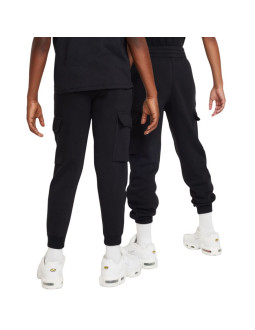 Spodnie dla dzieci nike sportswear club fleece czarne fd3012 010 2