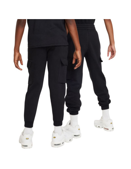Spodnie dla dzieci nike sportswear club fleece czarne fd3012 010