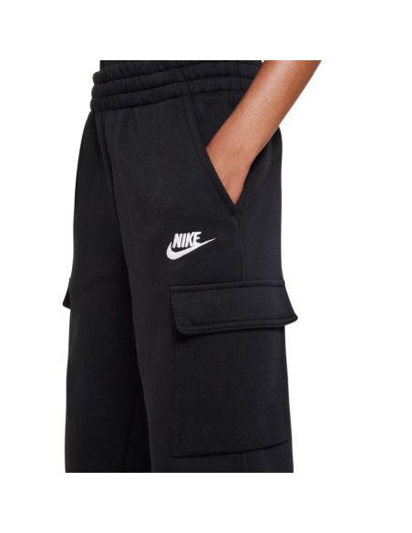 Spodnie dla dzieci nike sportswear club fleece czarne fd3012 010