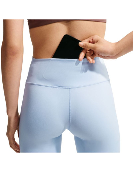Legginsy damskie nike one 7/8 jasnoniebieskie io0579 407