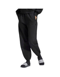 Spodnie damskie adidas kit small logo regular cuffed czarne ku7935