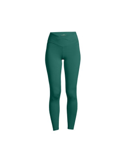 Legginsy casall overlap high waist tights zielony
