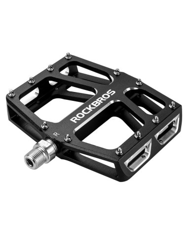Pedały rowerowe rockbros k399-bk platformowe szerokie - czarne