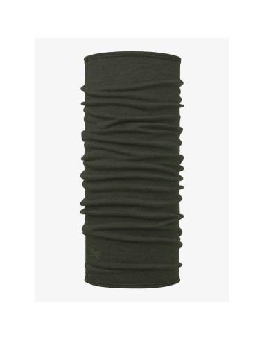 Bandana buff merino midweight solid bark