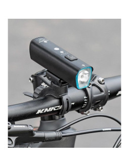Lampka rowerowa rockbros v9m-1000 przednia 1000lm - czarna 2