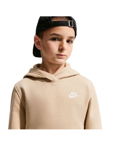 Bluza dla dzieci nike sportswear club fleece beżowa fd3000 286