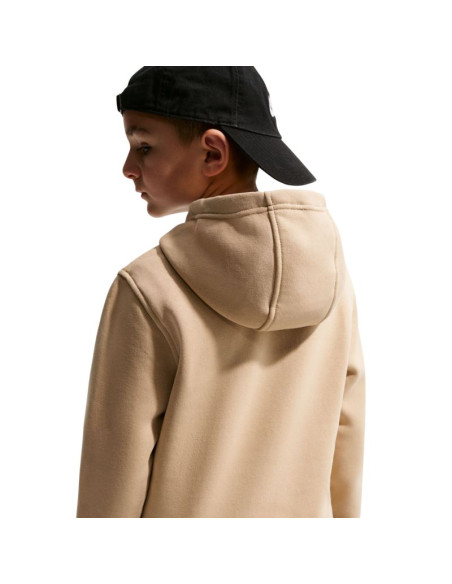 Bluza dla dzieci nike sportswear club fleece beżowa fd3000 286