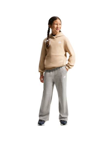 Bluza dla dzieci nike sportswear club fleece beżowa fd3000 286
