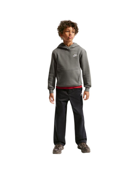 Bluza dla dzieci nike sportswear club fleece szara fd3000 289