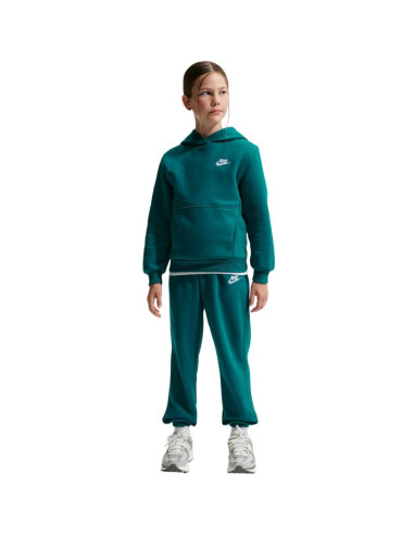 Bluza dla dzieci nike sportswear club fleece zielona fd3000 372