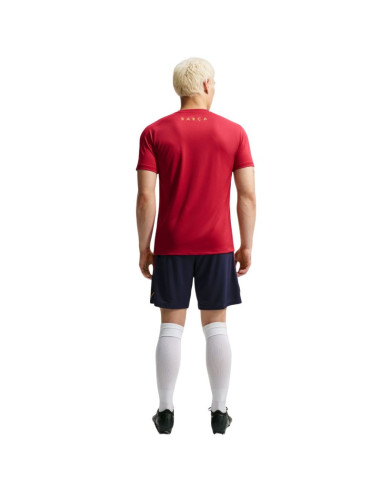 Spodenki męskie nike fc barcelona strike granatowe ii2601 498