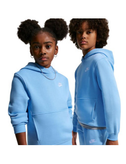 Bluza dla dzieci nike sportswear club fleece jasnoniebieska fd3000 497