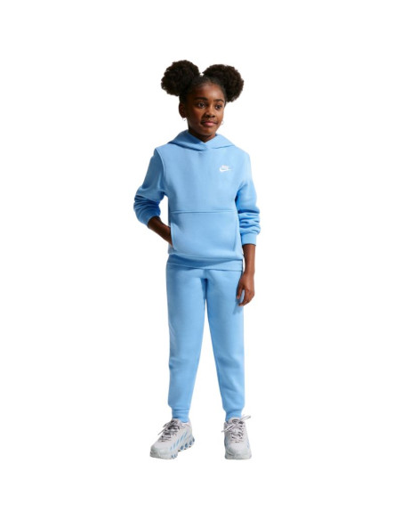 Bluza dla dzieci nike sportswear club fleece jasnoniebieska fd3000 497