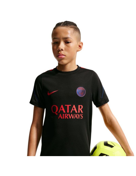 Koszulka dla dzieci nike paris saint-germain strike czarna ii2659 010