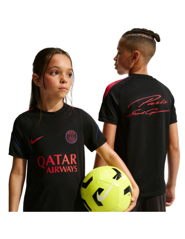 Koszulka dla dzieci nike paris saint-germain strike czarna ii2659 010