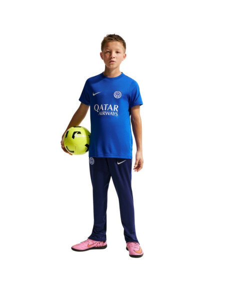 Koszulka dla dzieci nike inter mediolan strike niebieska ir0095 439