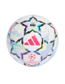 Piłka nożna adidas ucl pro sala 26/27 league stage biało-błękitna / kolorowa ke9772