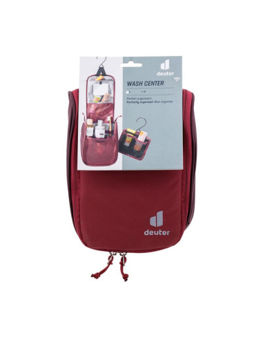 Kosmetyczka turystyczna deuter wash center i caspia-raisin