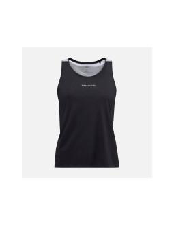 Top treningowy damski rossignol w sapa tank czarny 2
