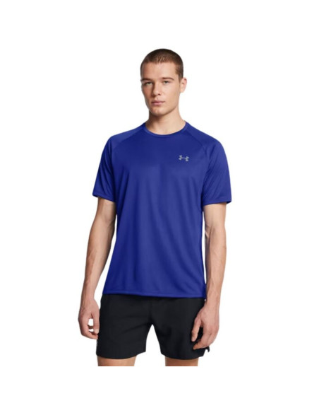 Koszulka męska under armour tech 2.0 ss niebieska 1326413 400 s