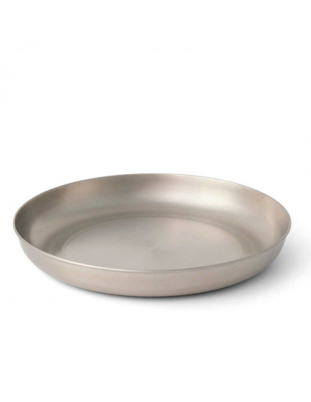 Stalowy talerz sea to summit detour stainless steel green