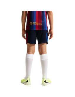 Spodenki dla dzieci nike fc barcelona 2026/27 stadium home granatowe ii1719 498 2