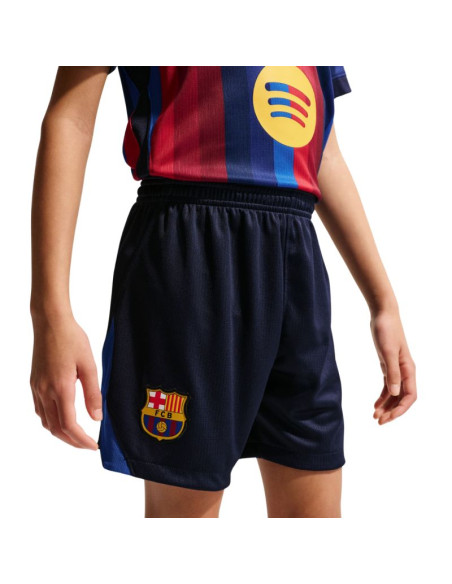 Spodenki dla dzieci nike fc barcelona 2026/27 stadium home granatowe ii1719 498
