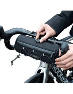 Rockbros torba rowerowa na kierownicę tl002 czarna