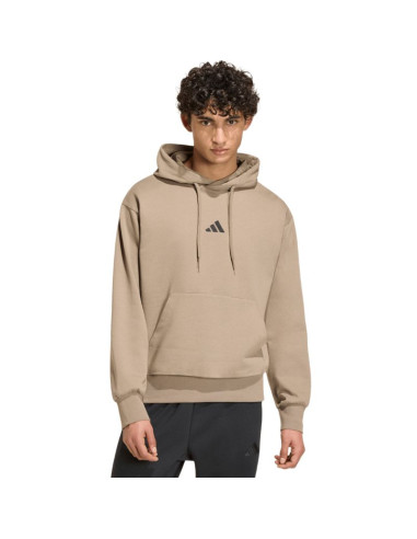Bluza męska adidas essentials feelcozy beżowa kf2364