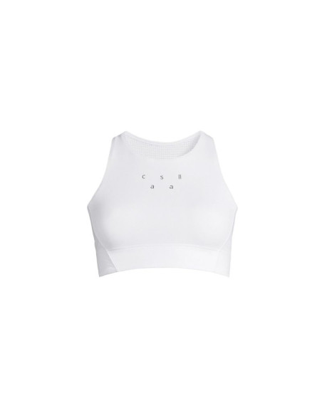 Biustonosz sportowy casall iconic longline sports bra biały