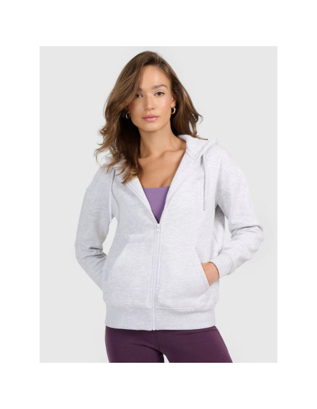 Bluza dresowa rozpinana z kapturem damska 4f 4frmm00tswsf2772-27m