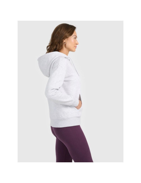 Bluza dresowa rozpinana z kapturem damska 4f 4frmm00tswsf2772-27m