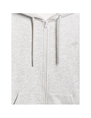 Bluza dresowa rozpinana z kapturem damska 4f 4frmm00tswsf2772-27m