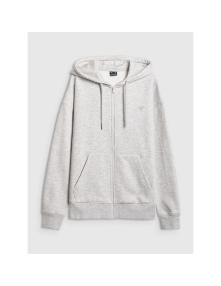 Bluza dresowa rozpinana z kapturem damska 4f 4frmm00tswsf2772-27m