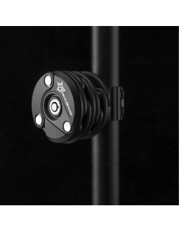 Zapięcie rowerowe rockbros wl798 składane u-lock - czarne 2