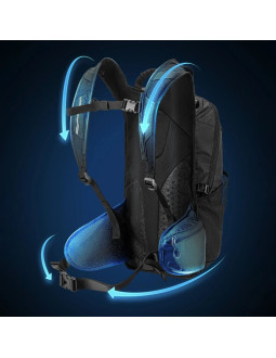 Plecak rockbros h9 miejski 20 l lekki wodoodporny - czarny 2
