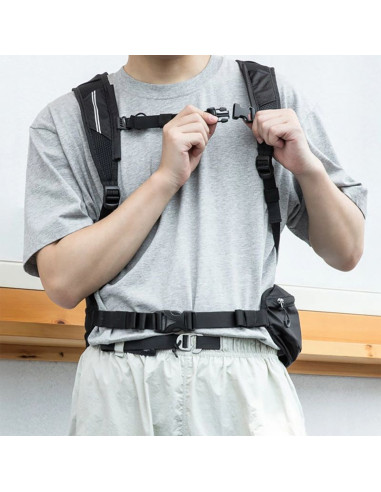 Plecak rockbros h9 miejski 20 l lekki wodoodporny - czarny