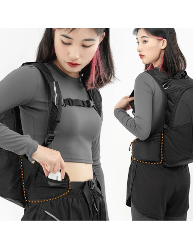 Plecak rockbros h9 miejski 20 l lekki wodoodporny - czarny