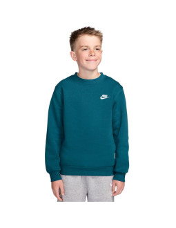 Bluza dla dzieci nike sportswear club fleece zielona fd3006 372