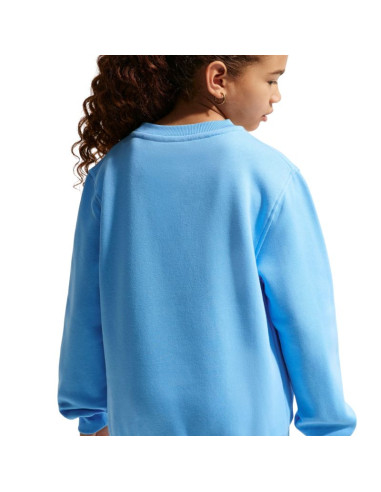 Bluza dla dzieci nike sportswear club fleece jasnoniebieska fd3006 497