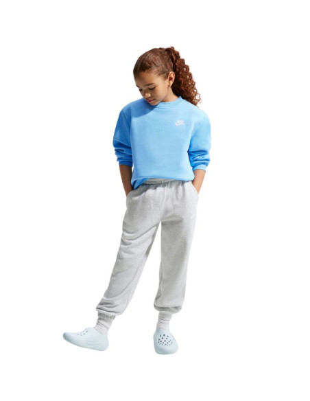 Bluza dla dzieci nike sportswear club fleece jasnoniebieska fd3006 497