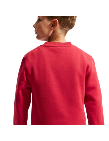 Bluza dla dzieci nike sportswear club fleece czerwona fd3006 608