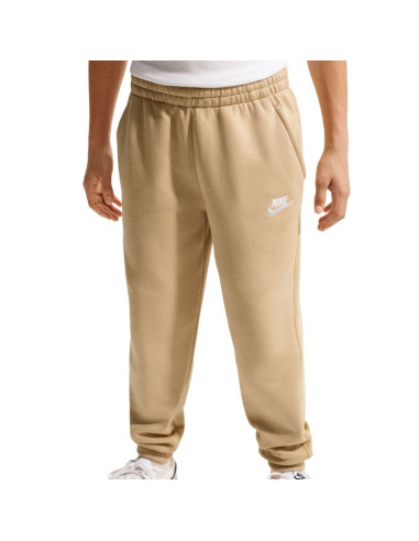 Spodnie dla dzieci nike sportswear club fleece beżowe fd3008 286
