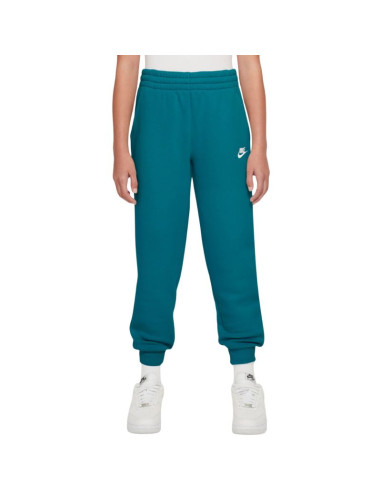 Spodnie dla dzieci nike sportswear club fleece zielone fd3008 372