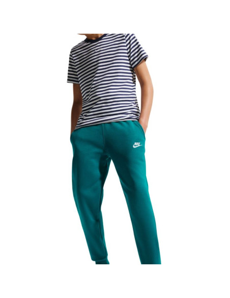Spodnie dla dzieci nike sportswear club fleece zielone fd3008 372
